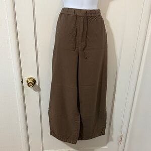 Eileen Fisher Olive Wide Leg Pants